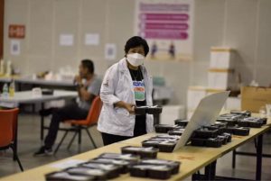สนับสนุนอาหารกล่อง ศูนย์บริการฉีดวัคซีนโควิด